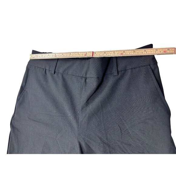 Rachel Zoe Womens Black Wide-Leg Trousers Size 10 Polyester & Viscose - Picture 8 of 11